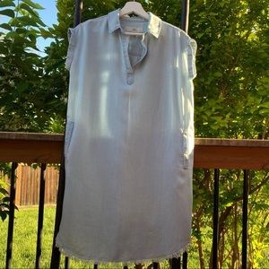 Thread + Supply Popover Shirt Dress Chambray